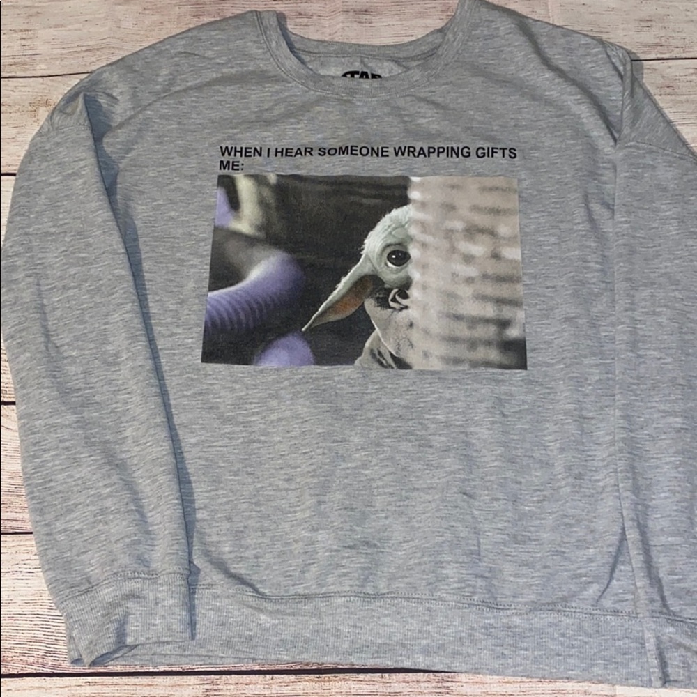 Star Wars Baby Yoda sweatshirt